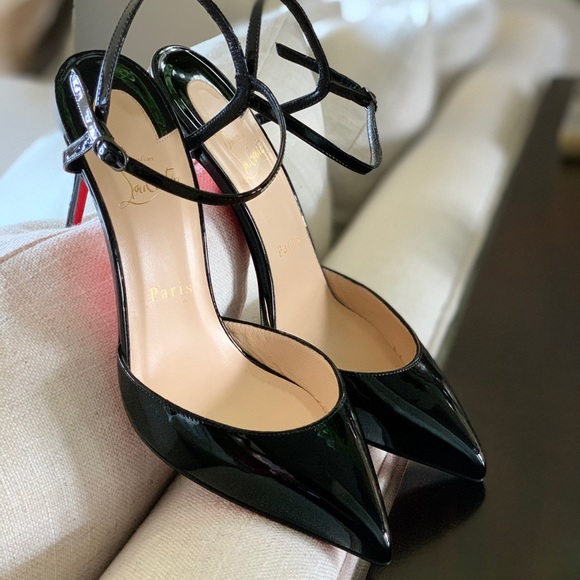 NEW Christian Louboutin ankle strap heels - Picture 3 of 7